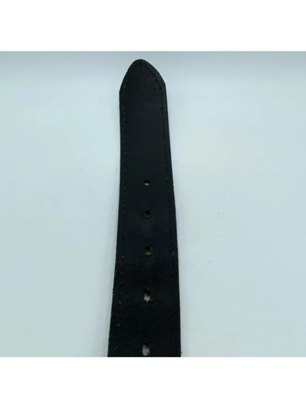 Wrangler Black Genuine Leather Belt Size 42 Wide 1.75